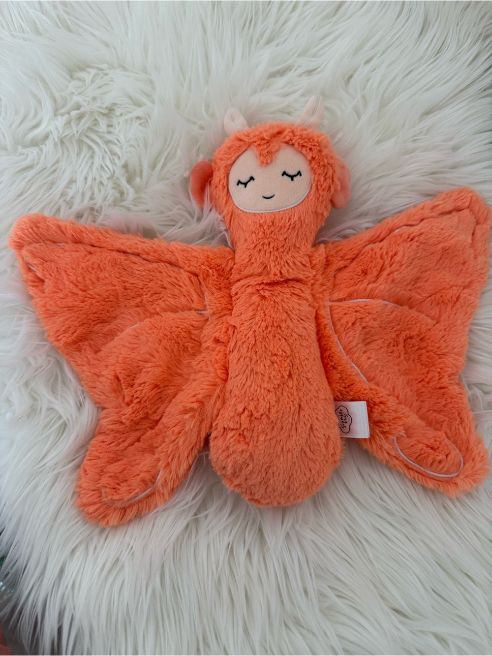 Slumberkins Tangerine Sprite Snuggler Plush Lovey
